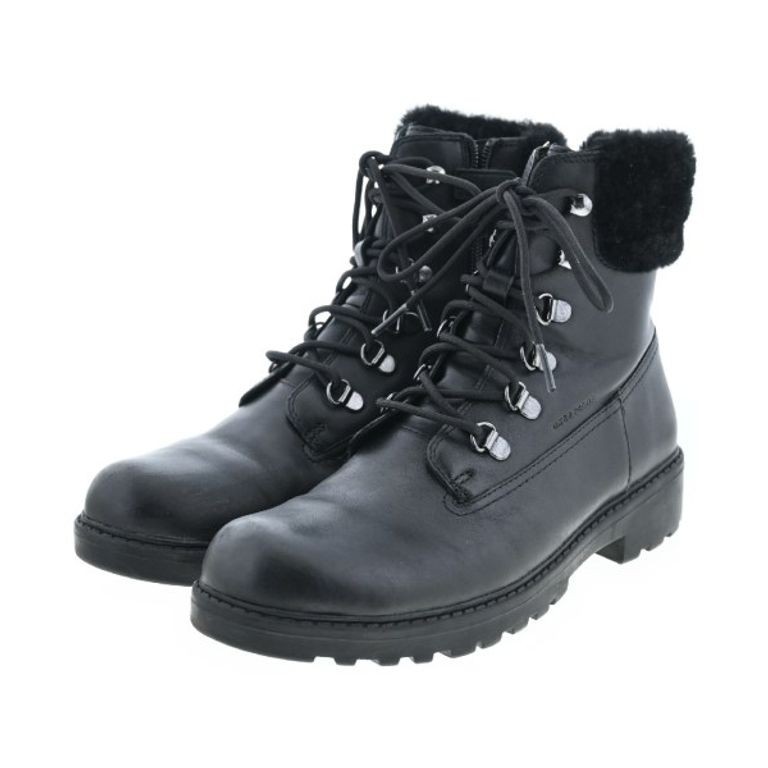 GEOX M 5 Boots Women black 24.5cm Direct from Japan Secondhand