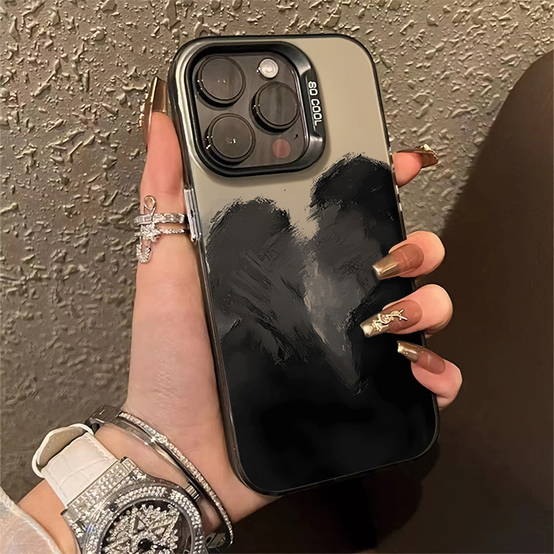 เคสโทรศัพท์มือถือ ซิลิโคนแข็ง กันกระแทก กันรอยกล้อง ลาย Passionate Love Kisses สําหรับ Iphone 12 11 15 13 14 Plus Pro Max XSMAX 7 8 SE(2020) X XS XR