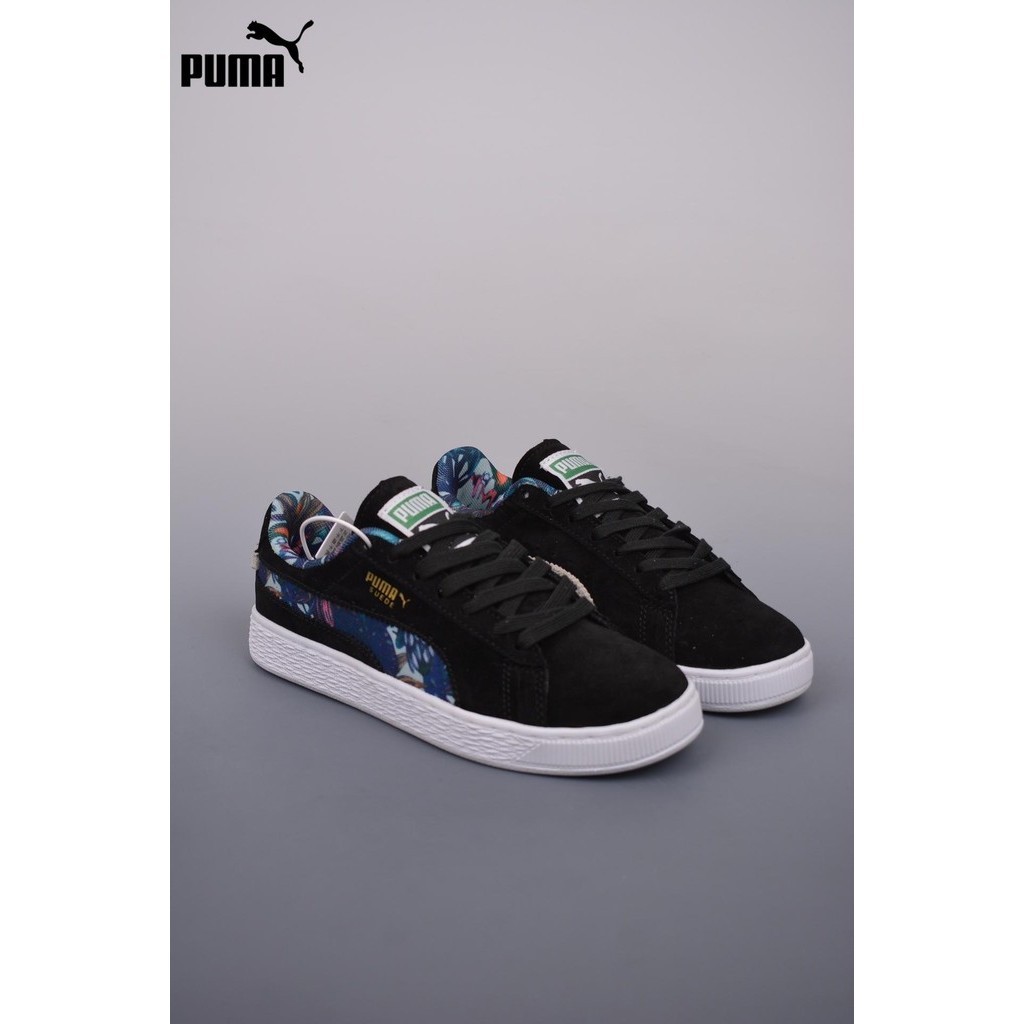 พูม่า PUMA Suede Classic Lightweight Slip Resistant Low Top Sneakers รองเท้าบุรุษและสตรี รองเท้าวิ่ง รองเท้าฟุตบอล รองเท
