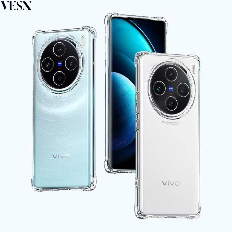เคสใสกันกระแทก สำหรับ VIVO X200 Pro Mini X100 Ultra X100s X90 X80 X70 X60 X50 Pro+ Plus 4G 5G 2024