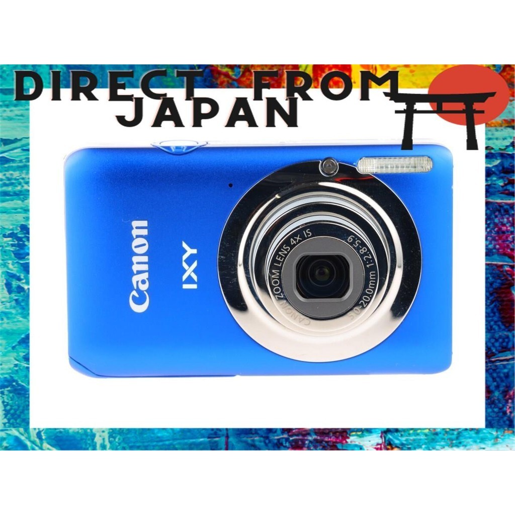 [มือสอง]《สินค้าดี》Canon IXY 210F 12.1 ล้านพิกเซล ซูมออปติคอล 4 เท่า ขนาดกะทัดรัด น้ำหนักเบา สแนปช็อต ท่องเที่ยว เด็ก สัตว์เลี้ยง กล้องดิจิตอลสีน้ำเงิน กล้องดิจิตอลคอมแพคคอนเดนเสท