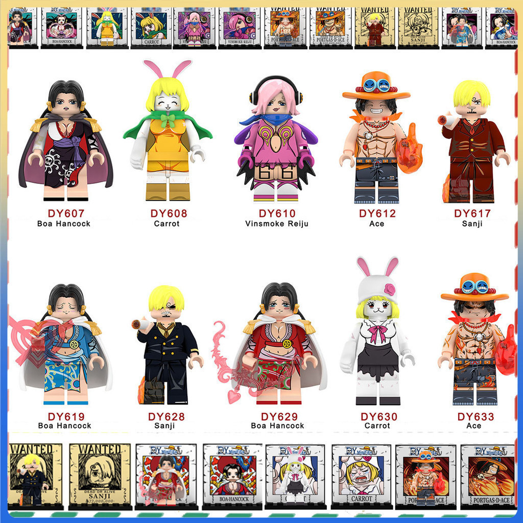 ของขวัญสําหรับเด็ก ชุดอนิเมะ ประกอบอนุภาคขนาดเล็ก จิ๊กซอว์ปริศนา ตัวเลข ของเล่นตกแต่ง