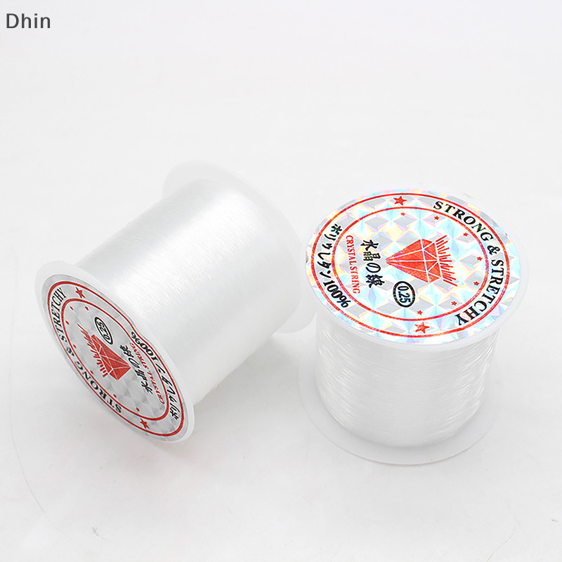 [Dhin] สายเชือกไนล่อน PE ยืดหยุ่น แรงดึงสูง สําหรับตกปลา 1 ชิ้น