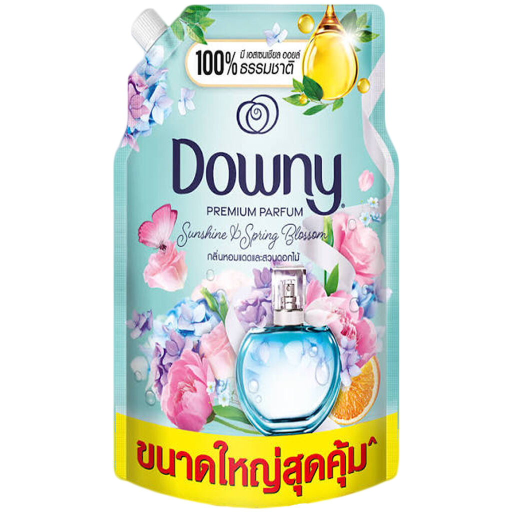 LeeMart น้ำยาปรับผ้านุ่ม ดาวน์นี่ Downy 1000ML ดาวนี่ เข้มข้นพิเศษ สูตร ดาวน์นี่ สีฟ้า หอมแดด ขนาด 1