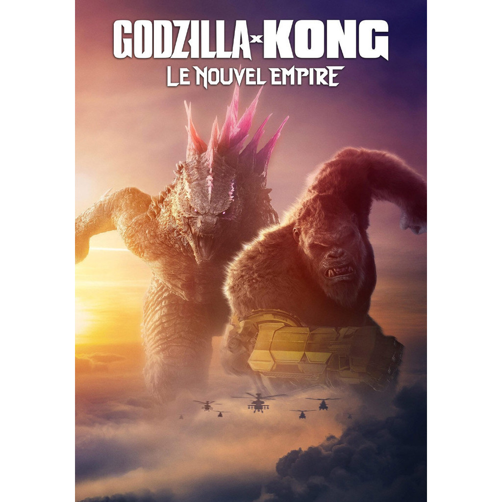 Godzilla x Kong: The New Empire ก็อดซิลล่า ปะทะ คอง 2 อาณาจักรใหม่ (2024) DVD หนังใหม่ พากย์ไทยโรง ภาพชีด 90 %