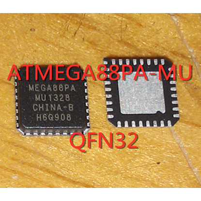 1 ชิ้น/ล็อต 100% คุณภาพ ATMEGA88PA-MU MEGA88PA-MU MEGA88PA QFN-32 SMD MCU ชิปในสต็อกใหม่เดิม