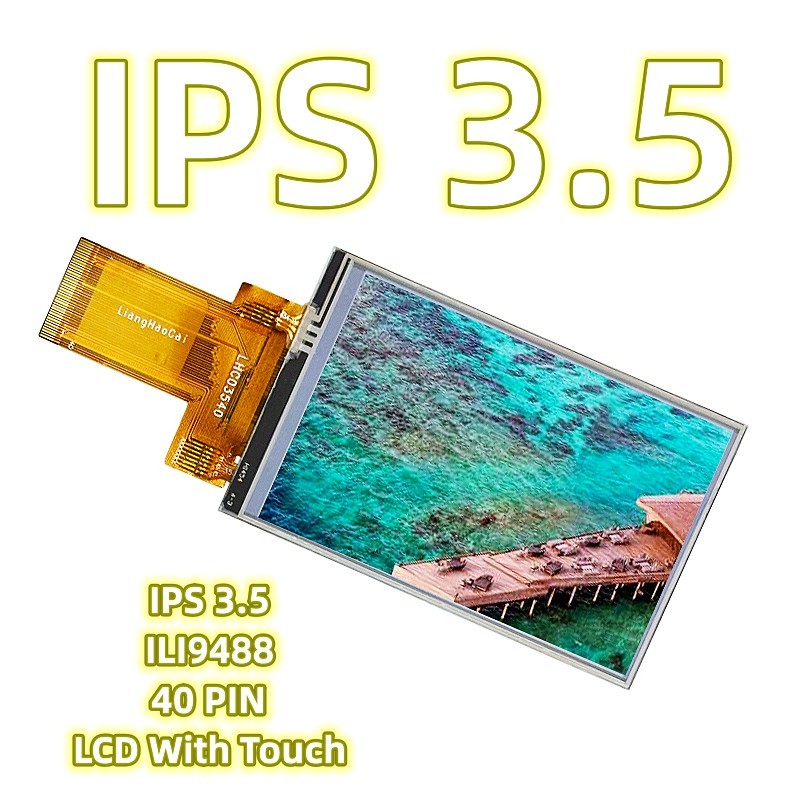 IPS 3.5 INCH ILI9488 LCD With TOUCH