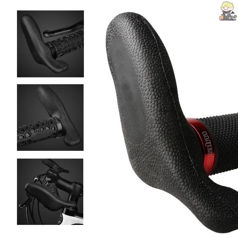 [CLA] 1 คู่จักรยานขี่จักรยานเสริม Handlebar Horn Bar End ชิ้นส่วนจักรยานจักรยานเสือภูเขาขนาดเล็ก Rest Handlebar พลาสติก RestBars [TH]