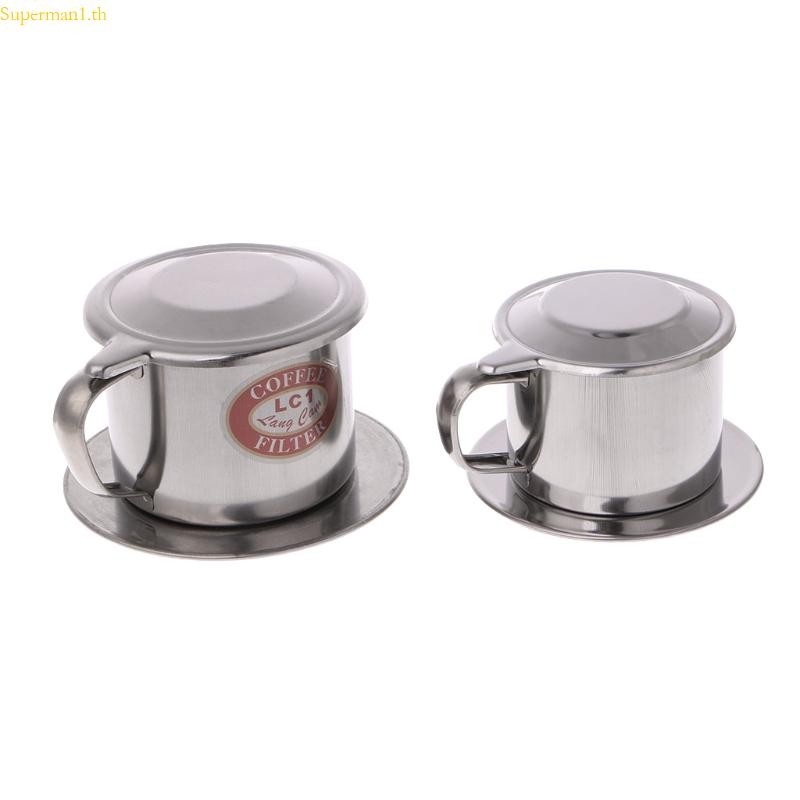 Best Vietnam Coffee Filter เครื่องทําสแตนเลส Infuse Cup เสิร์ฟอร่อย