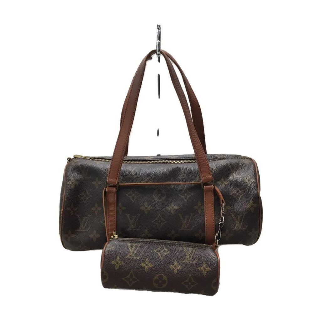 LOUIS VUITTON Handbag Papillon 30_Monogram_BRW PVC BRW Direct from Japan Secondhand