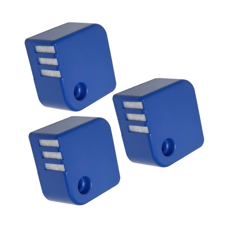 R* แพ็ค 3 ตัวกรอง Demineralization สําหรับ V4600 V5100 VUL575 สีขาวฝุ่น