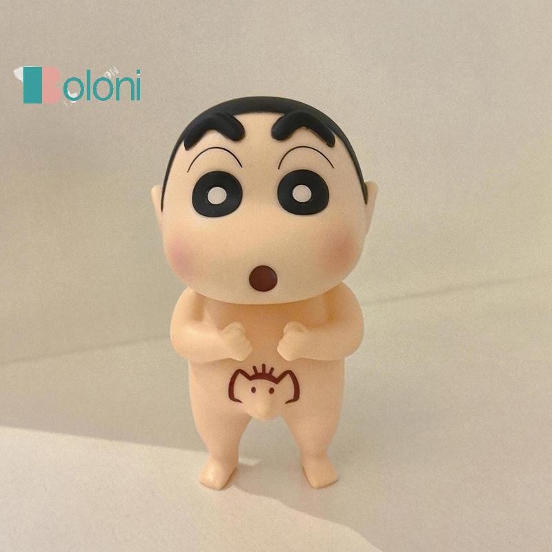 [โบโลนี] อะนิเมะน่ารักอาบน้ําช้างเครยอนชินจังตกแต่งห้องน้ําการ์ตูนรุ่นสก์ท็อปเครื่องประดับของขวัญตลกสําหรับเด็กเด็กผู้ชายใ