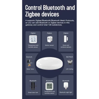 Tuya เกตเวย์ Zigbee, Bluetooth Gateway (ZBS01,ZBS06,ZBG01) พร้อมตัวควบคุมรีโมท IR เช่น แอร์ ทีวี