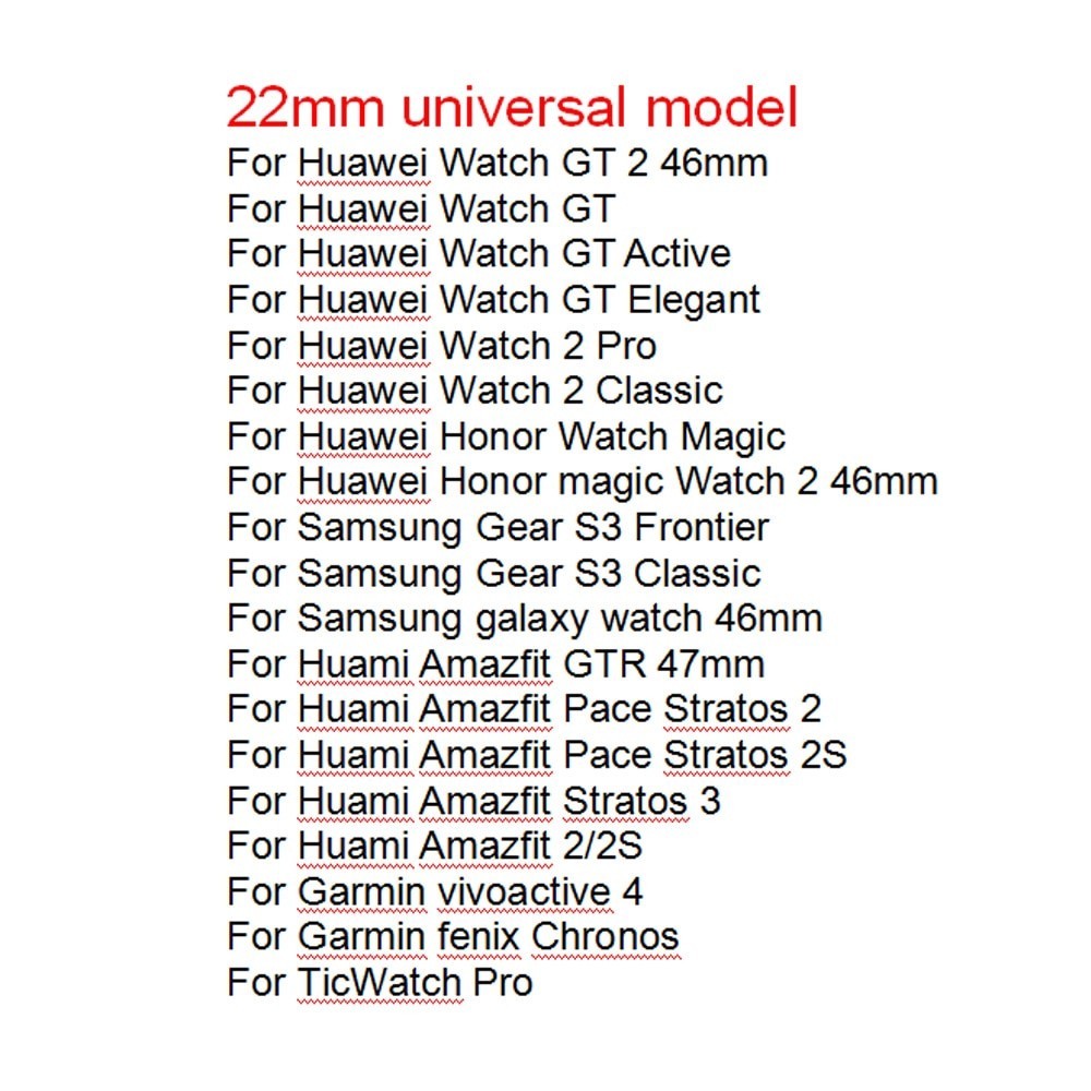 For Huawei gt2e Band For Huawei Watch GT 2 2e Honor magic Watch 2 46mm 42mm Nylon Strap Watchband B