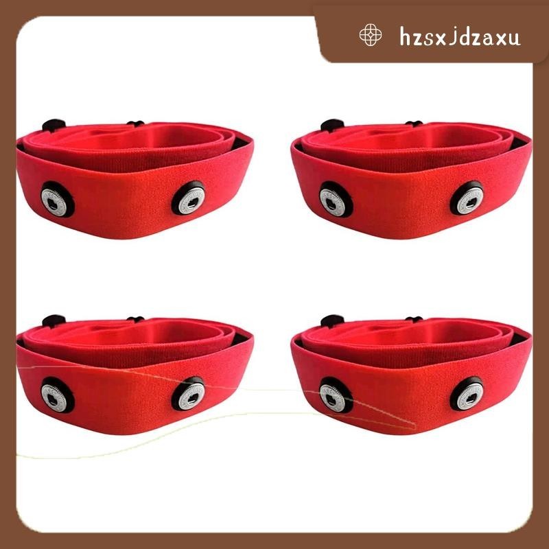 【hzsxjdzaxu】สายรัดหน้าอก วัดอัตราการเต้นของหัวใจ แบบเปลี่ยน สําหรับ Myzone 4 ชิ้น