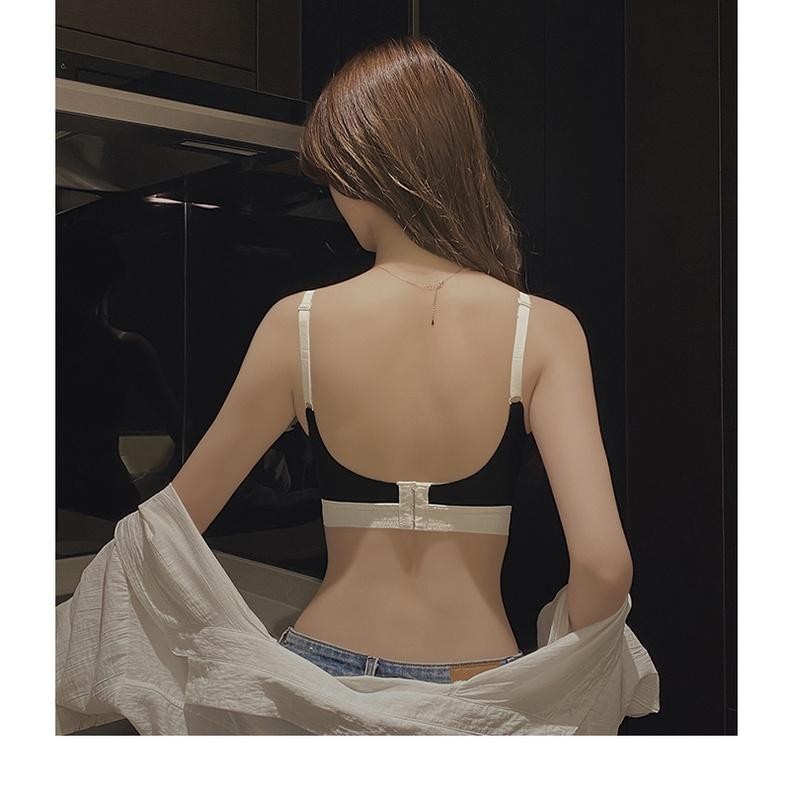 #151 ชุดชั้นใน บราชั้นใน สําหรับสตรี ขนาดเล็ก หนา 6 ซม. ป้องกันการหย่อนคล้อย สไตล์เกาหลี - รูปที่ 5