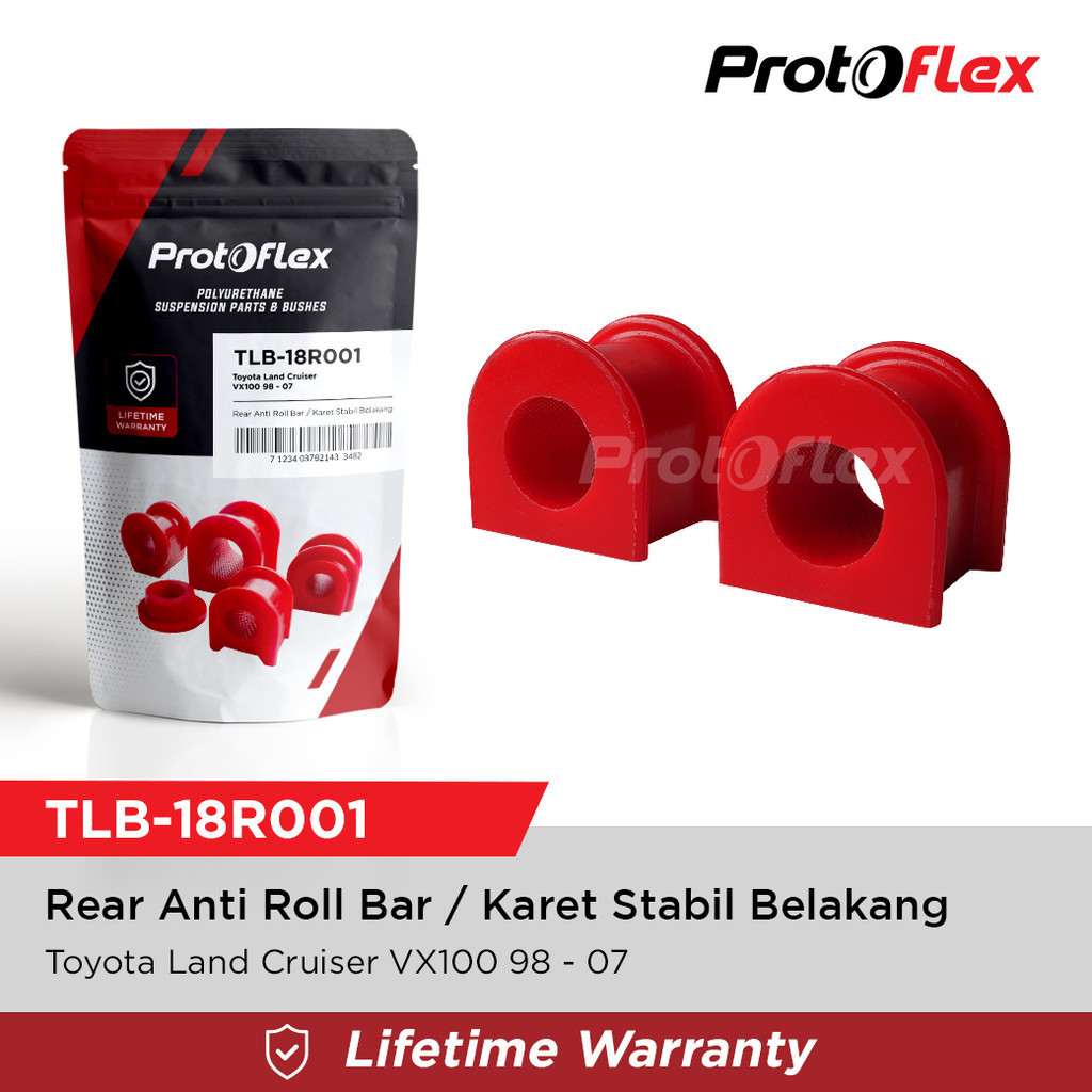 Protoflex บูชยางมั่นคงด้านหลัง Land Cruiser VX 100 Lexus LX470
