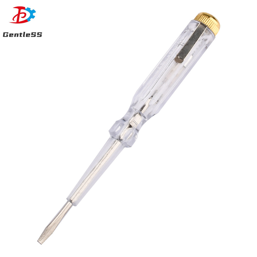 เครื่องทดสอบแรงดันไฟฟ้า ปากกา ไขควง วงจรไฟฟ้า AC DC 100-500V
