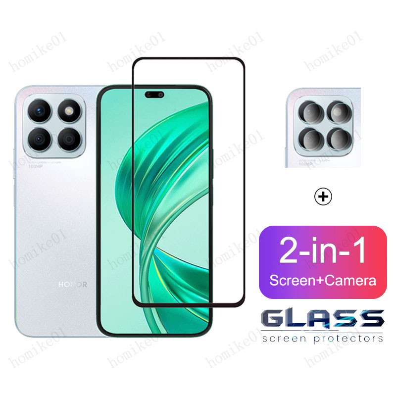 2 in 1 ฟิล์ม Honor X8b ฟิล์มกระจก HD ฟิมล์กระจก Honor X9b X8b X7b 90 Lite 70 X9a X8a X7a X6a X9 X8 X