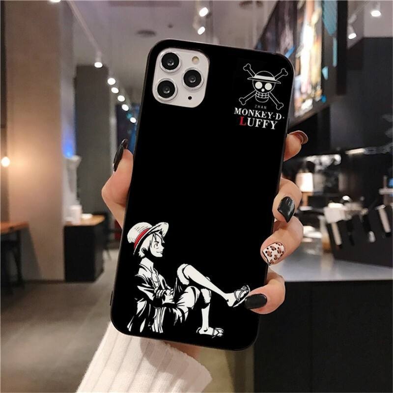 เคสโทรศัพท์มือถือ ลายการ์ตูนลูฟี่ One Piece สําหรับ Apple Iphone 15 13 xsmax XR 12