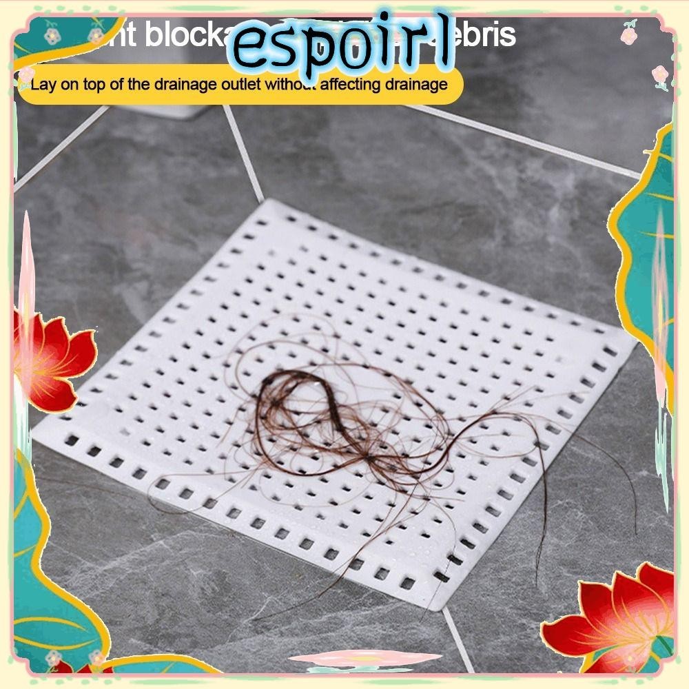 Espo ตาข่ายกรองท่อระบายน้ํา ทนทาน กันการปิดกั้น สําหรับอ่างล้างจาน ท่อระบายน้ํา ทําความสะอาดพื้น ห้องครัว ห้องน้ํา