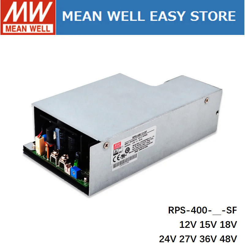 Mean WELL RPS-400 -SF RPS-400-12-SF RPS-400-15-SF RPS-400-18-SF MEAN WELL RPS 400 -SF 400W