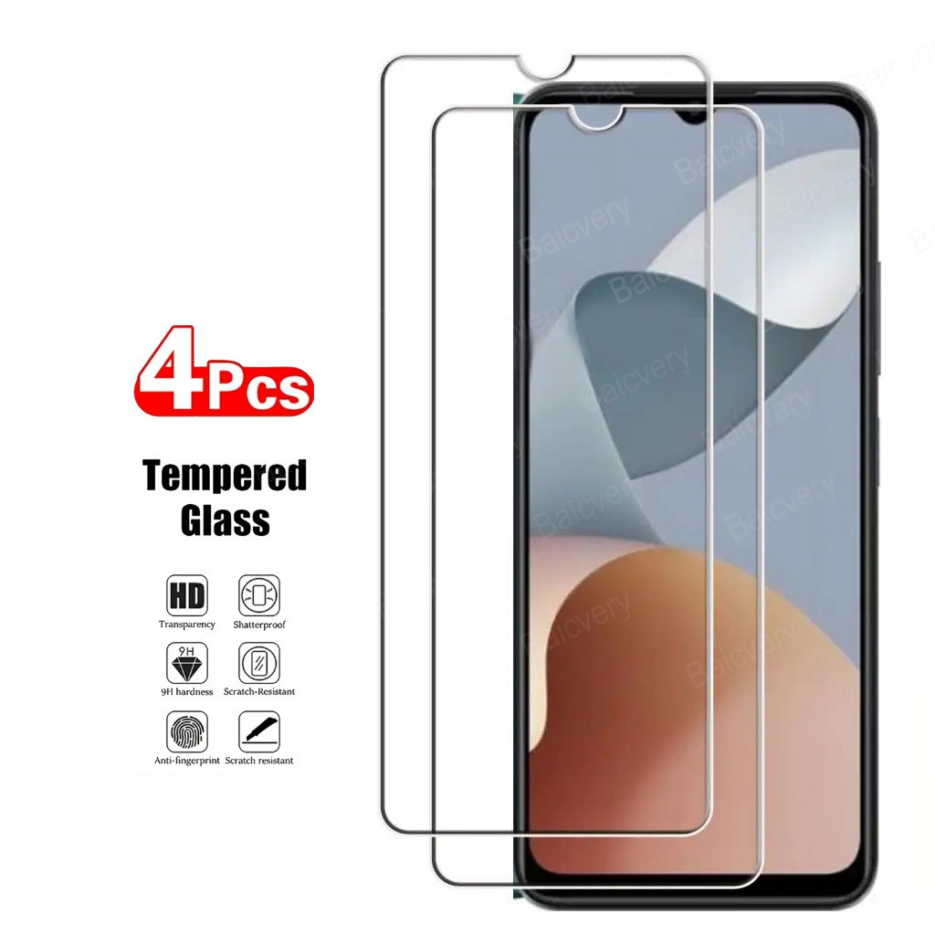 Zte Blade A54 4G / Blade A34 4G 6.6 นิ้ว ฟิล์มกระจกนิรภัยกันรอยหน้าจอโทรศัพท์ แบบเต็มจอ