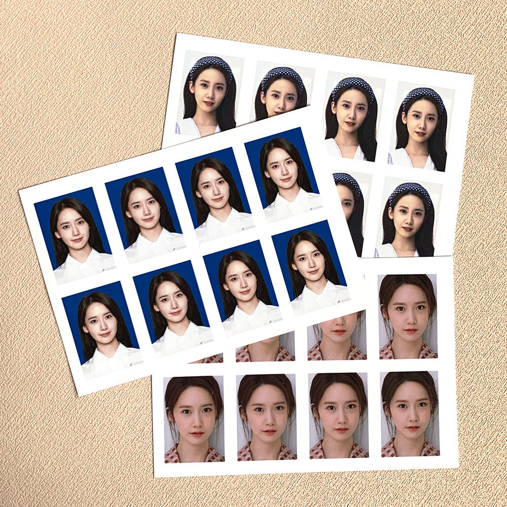 Kpop Girls ' Generation YONA 1 นิ ้ ว Photocard ID Photo Identity Card Photocards School HD Collective Cards