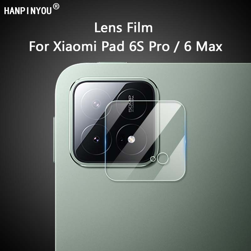 สําหรับ Xiaomi Pad 6 Max 14.0 นิ้ว / 6S Pro 12.4 นิ้ว ใส บางเฉียบ ด้านหลัง เลนส์กล้อง ป้องกัน ปกอ่อน ฟิล์ม - ไม่ใช่กระจกนิรภัย
