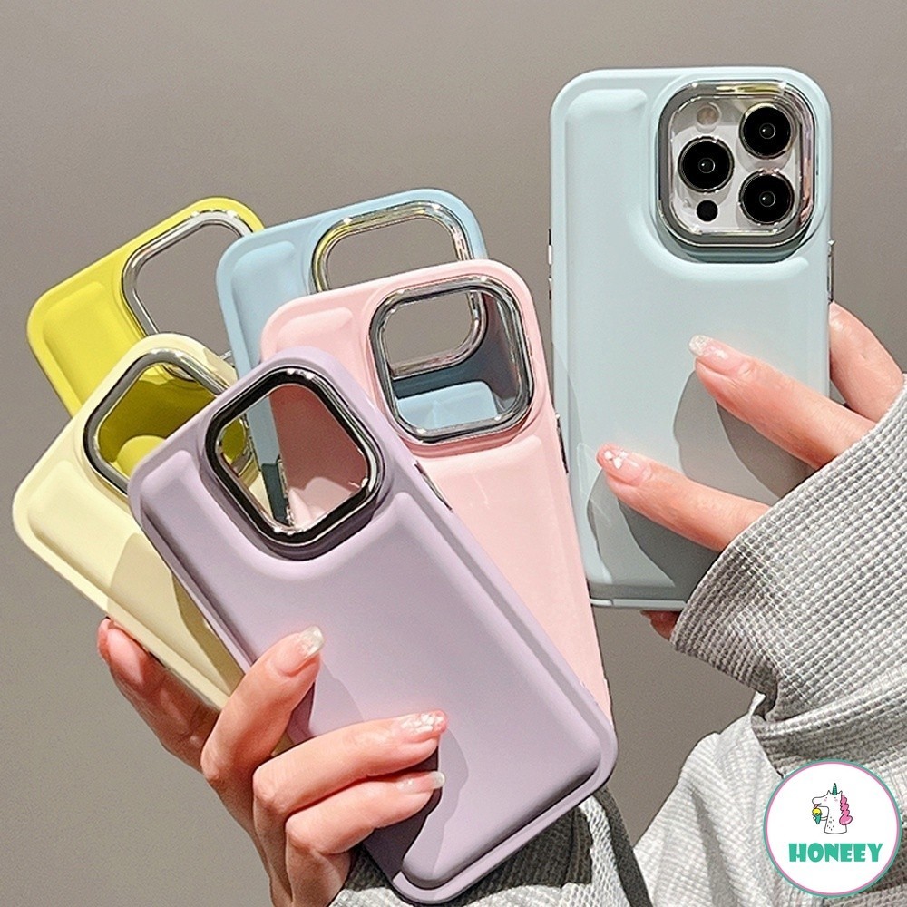 เคสโทรศัพท์มือถือ ซิลิโคนนุ่ม ผิวด้าน กันกระแทก สีแคนดี้ สําหรับ iPhone 15 11 Pro Max 13 12 11 14 Pro Max Xr Xs Max 7 8Plus