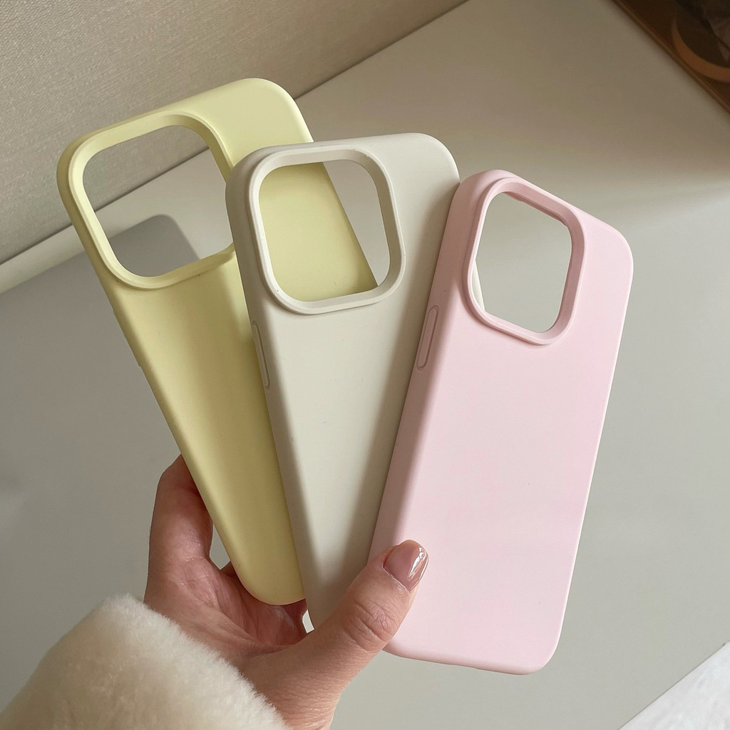 เคสซิลิโคน สีแคนดี้ สําหรับ for Iphone 16 15 14 13 Pro Max Plus Iphone 11 X XR XS