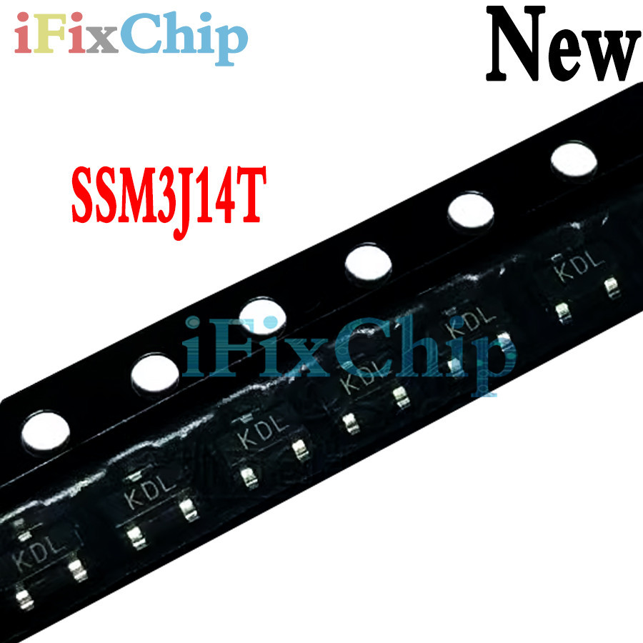10pcs ยี่ห้อใหม่ SSM3J14T SSM3J14 การพิมพ์ผ้าไหม KDL 30V 2.7A SOT-23