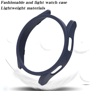 สําหรับ Galaxy Watch 4/5/6 40/44 มม.5pro 45 มม.PC Hollow ป้องกันกันชนสําหรับ Galaxy Watch 6 43 มม.47 มม.กรณีป้องกัน