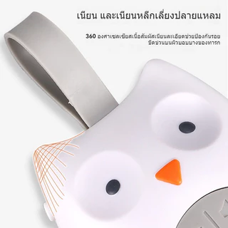 ลำโพงเพลงทารกกล่องเพลง เครื่องเล่นเพลงสีขาวแบบพกพาสําหรับติดรถเข็นเด็ก รูปนกฮูก, เสียงรบกวน สีขาว สําหรับเด็กทารก