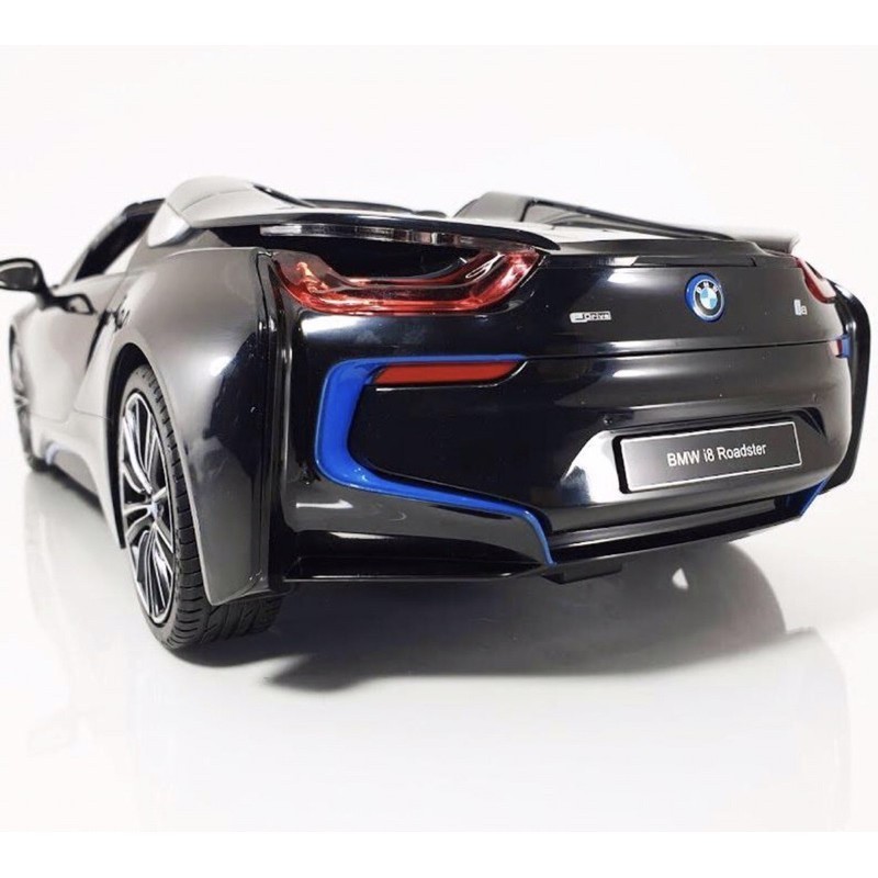 รถควบคุม รถบังคับงานโมเดลBMW i8 Roadster เปิดประทุน มีไฟ บังคับได้ใส่ถ่าน