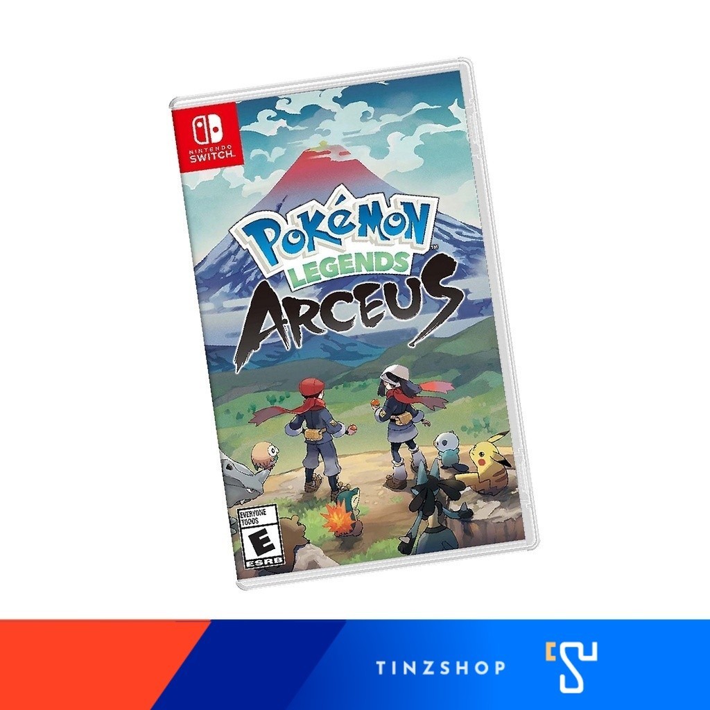 Nintendo Switch Pokemon Arceus : Asia/English  เกมโปเกมอน อาซิอุส ภาคใหม่ล่าสุด ปี 2022