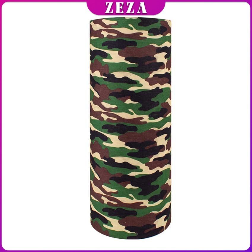 ZEZA ผ้าบัฟกันฝุ่น โพกหัว ผ้าปิดหน้า กันแดด เลือกลายได้ แดด UV  Magic turban - รูปที่ 5