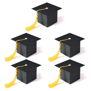 5ชิ้น/1ชิ้นฤดูกาลรับปริญญาปริญญาตรีหมวกกล่องของขวัญกล่องขนมท…