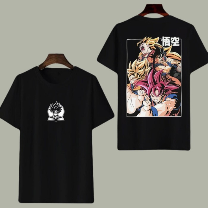 เสื้อยืดคอกลม Distro Dragonball Anime Collection MG T-shirt Unisex DB51 S-5XL