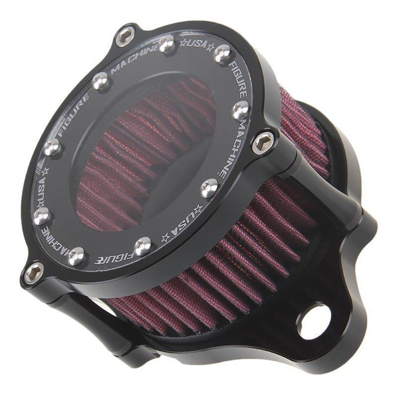 ขายร ้ อน Harley รถจักรยานยนต ์ XL883/1200 X48 ดัดแปลง CNC อลูมิเนียมโปร ่ งใส Retro Air Grid Filter