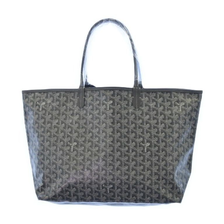 Goyard A O R Tote Bag Purse gray Women White overall pattern Direct from Japan Secondhand