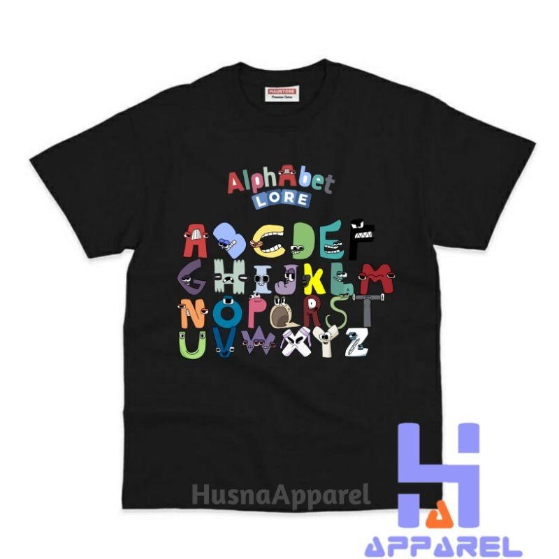 Lore ALPHABET Children's T-Shirt