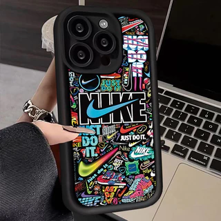 🔥COD🔥สินค้า1บาท IPHONE 11 12 13 14 15 16 Pro MAX 14 6 7 8 Plus XR X XSMAX SE 2020 เคสโทรศัพท์แฟชั่นการ์ตูน Graffiti CASE