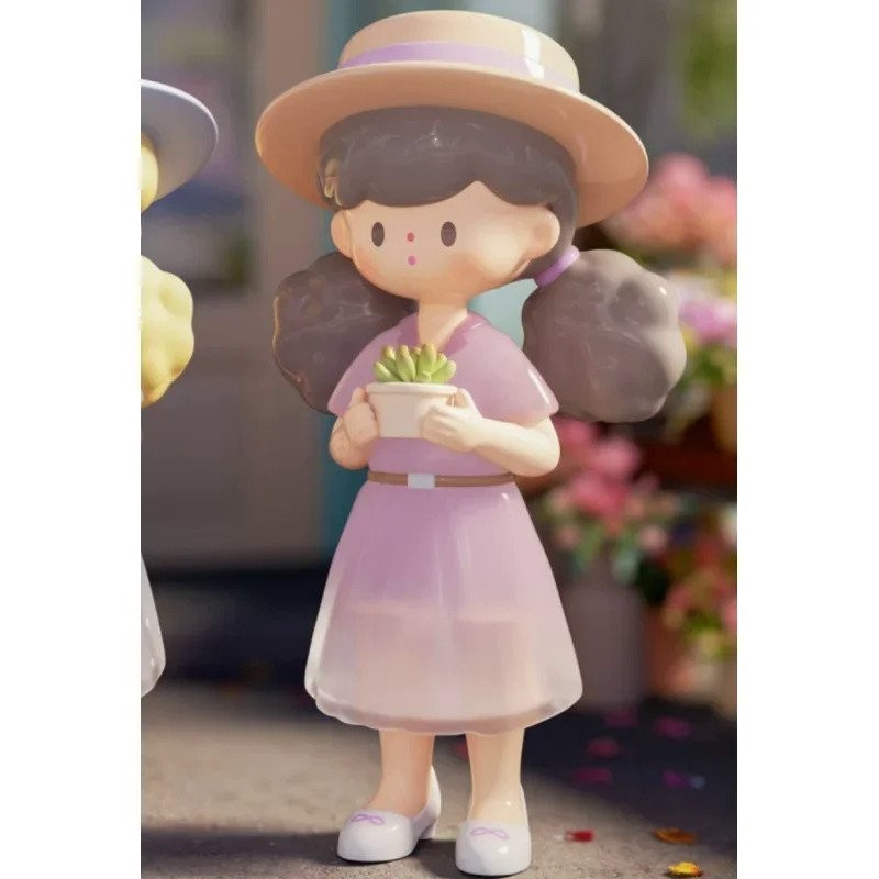 โมเดลฟิกเกอร์ Molinta Spring City Wandering Series Blind Box ของเล่นสําหรับเด็ก