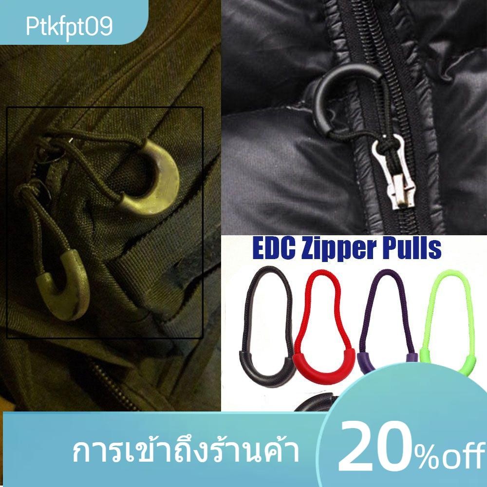 Ptkfpt09 5/10/15ชิ้นซิปดึงเครื่องมือกลางแจ้งกระเป๋าเดินทางเต็นท์กระเป๋าเป้สะพายหลังเดินทางเสื้อผ้าสิ้นสุดล็อคซิป