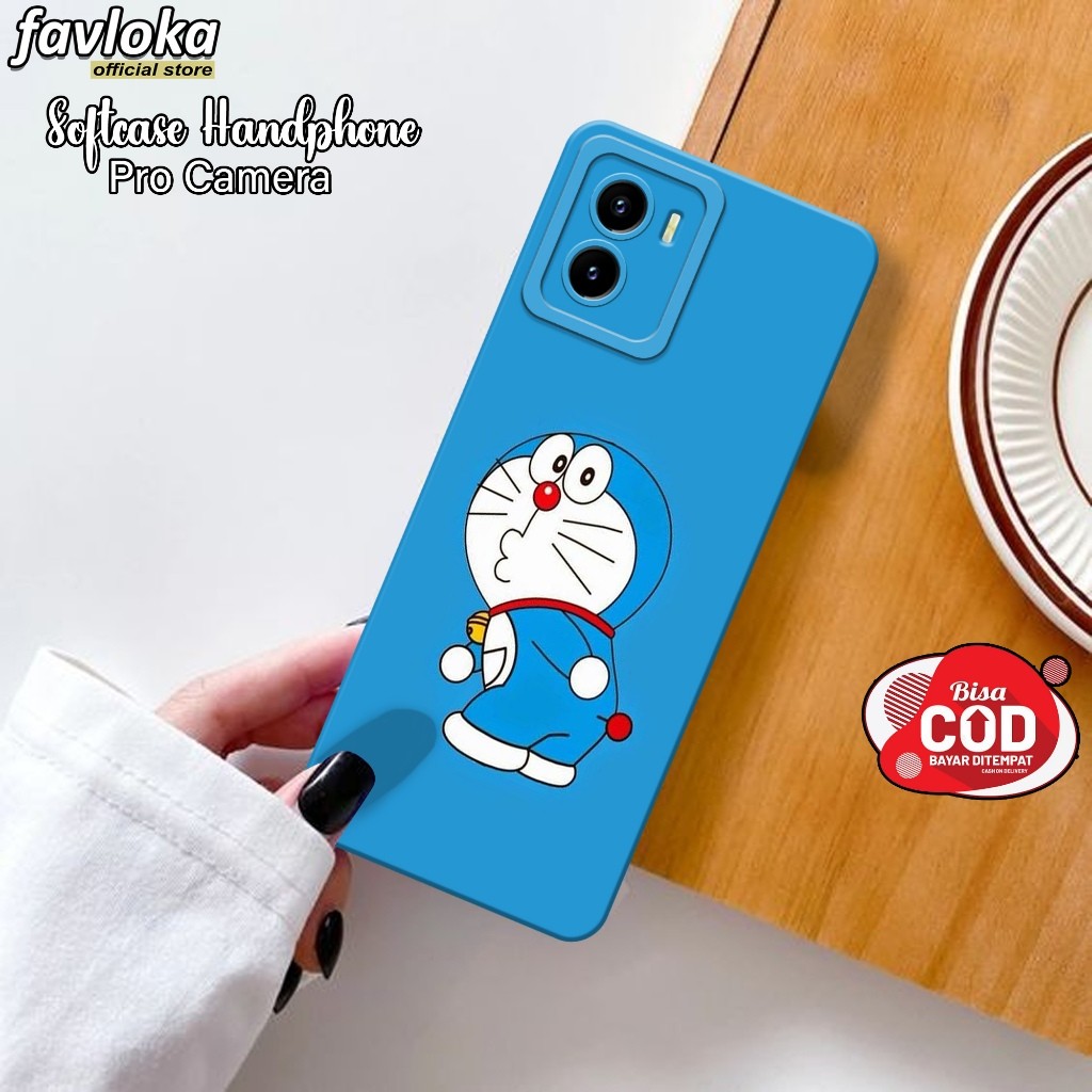 Softcase Hp VIVO Y15S/Y01/Y01A เคส VIVO Y15S/Y01/Y01A แฟชั่นล่าสุดกรณีการ์ตูนปลอก VIVO Y15S/Y01/Y01A