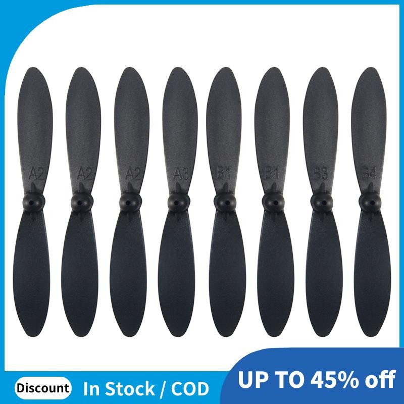 8 ชิ้น CW CCW ใบมีดใบพัดสําหรับ Wltoys XK A110 A120 A130 A380 RC เครื่องบินอะไหล่ทนทาน