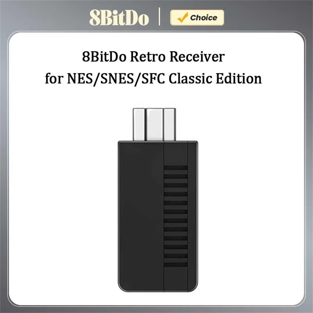 8bitdo Retro Mini NES Classic Bluetooth Receiver Adapter อุปกรณ์เสริมเหมาะสําหรับเกม SFC SNES