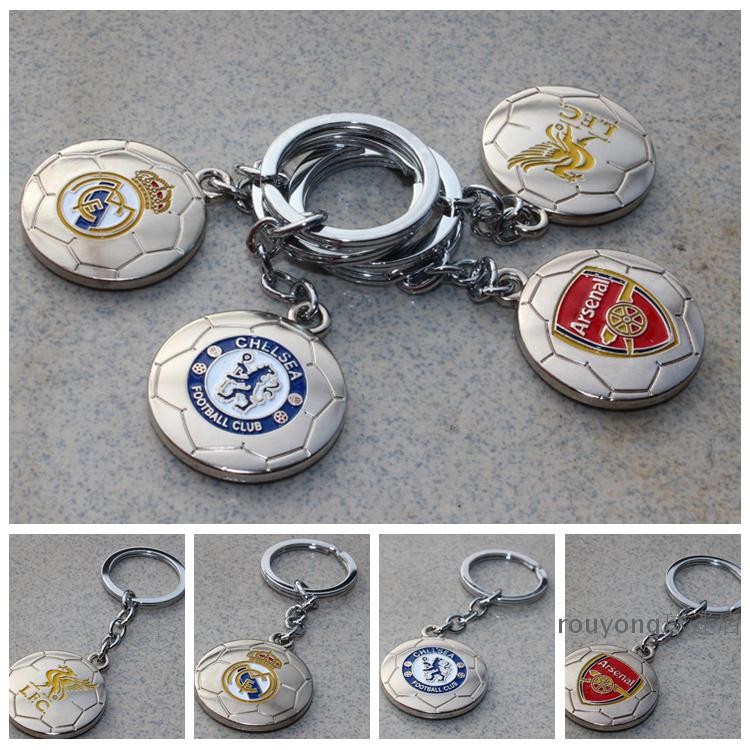 [จัดส่งด่วน] จี้พัดลม Liverpool Chelsea ARS Royal Malaysia Bazaar Football Alloy Keychain Football F