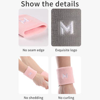 Dayseelect 1 ชิ้นสายรัดข้อมือกีฬา Breathable บางแห้งเร็วฟิตเนสบาสเกตบอลแบดมินตัน Wrister
